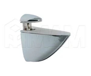 ПЕЛИКАН Менсолодержатель для деревянных и стеклянных полок 4 - 40 мм, хром: SU03A CR