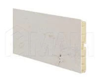 Цоколь пластиковый (высота 100, длина 4000 мм), старинный песок: 10.0389 4M