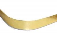 80 Закругление для цоколя ПВХ Н.120, под золото