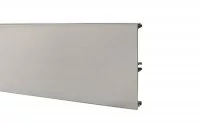 Цоколь алюминиевый H.150, L=4000, сталь нержавеющая полированная