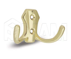 Крючок двухрожковый золото: WP8903