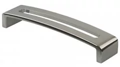 Ручка-скоба 192мм, металл, хром