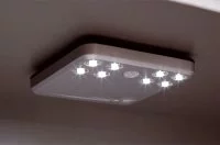 Светильник LED Solo, 1W, 6000K, отделка под алюминий