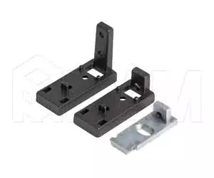 KALI угловое соединение с креплением к стене профиля В, бронза: KL2320BR