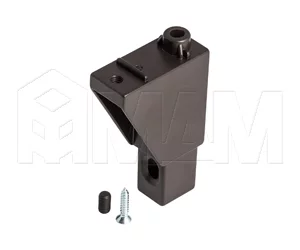 KALI регулируемая опора, декоративная, для профиля В, бронза: KL2310BR