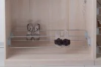 Полка для обуви с боковым креплением, 830-1130мм