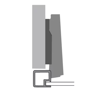 Hettich: 9155233: Петля Intermat петля для накладных дверей