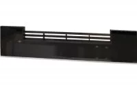 0330 Решётка вентиляционная для цоколя ПВХ H.150, L=600, черный глянец NEW