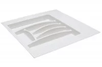 Ёмкость в базу 500-550 для столовых приборов, цвет белый