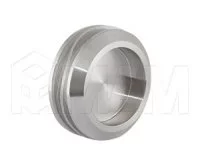 Round ручка-раковина для стеклянных дверей 8-10 мм, нержавеющая сталь, D58: DHK-58H-45-SS