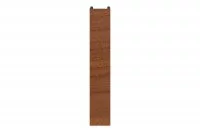 1856 Торцевая заглушка для цоколя ПВХ, L=4000, вишня стандартная