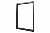 Опора для стола Мадрид l.595, h.820, отделка черный бархат (матовый)