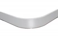 0400 Закругление для цоколя ПВХ Н.120, под гладкий алюминий NEW