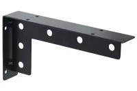 Менсолодержатель «Кольт», отделка черный бархат (матовый), комплект 2 штуки