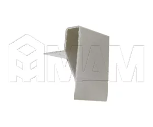 Декоративный карнизный профиль для коллектора, платина, L-2600: 2794_2068 2,6 M