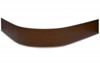 72 Закругление для цоколя ПВХ Н.100, венге Эльба
