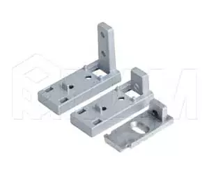 KALI угловое соединение с креплением к стене профиля В, серебро: KL2320GR