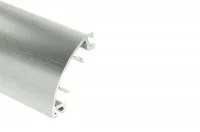 Бортик овальный SH нерж.сталь, гладкий, L=4100мм