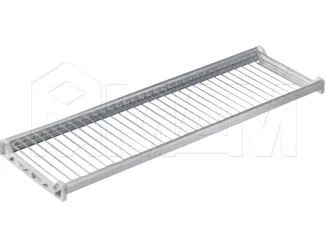 Посудосушитель для чашек с рифленой рамкой, 600 мм, хром: CM60PCP