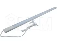 FULLY Cветодиодный светильник с механическим выключателем, серебро, 220V, 900мм, нейтральный белый 4000К, 15W: FU220-900MS-NW15