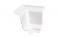 Угол 90" внутренний для бортика Rauwalon127, цвет светло-серый