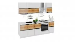 Кухонный гарнитур длиной - 240 см (со шкафом НБ)