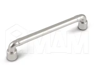 Ручка-скоба 128мм серебро Ноттингем: WMN.785.128.00R3