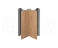 Мультиуголок (высота 100), дуб светлый: 19.1371.50