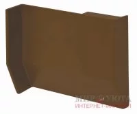 801 Заглушка для мебельного навеса, пластик, коричневая, правая: K013.C00R.971