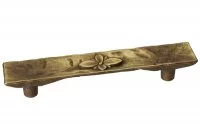 Ручка-скоба 96мм, отделка бронза матовая