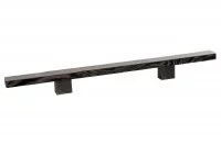 Ручка-скоба JAPAN 160мм, отделка венге + алюминий