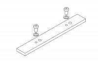 Folding Concepta 25 Профиль-балка усиливающая 2600 мм, в комплекте с соединителем для верхнего профиля
