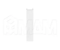 Конечный элемент (высота 150), белый глянец: 19.0418.45