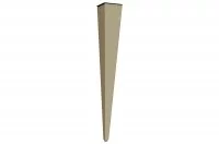 Нога для стола Милан, h.720, отделка золото (перламутр)