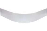 08 Закругление универсальное для цоколя ПВХ Н.150, гладкий алюминий