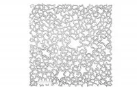 Комплект декоративных панелей ARIEL 254х254мм (6 штук), отделка транспарент