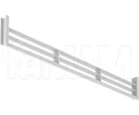 Вентиляционная решетка для цоколя, белая: 90.449.BI