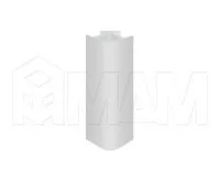 Уголок 90 градусов универсальный (высота 100), алюминий матовый: 19.0201R.10