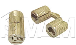 Петля потайная бронза D18, ДСП 25 мм: CI-K004