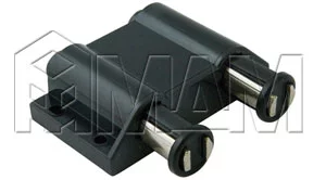 Магнитная защелка двойная черная: 2010