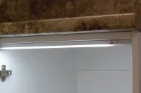 Комплект из 1-го светильника LED Dentro 1, 562 мм, 6000K, отделка алюминий