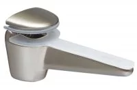 Менсолодержатель, отделка никель шлифованный