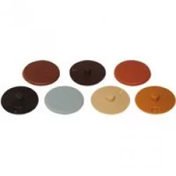 Кламет: Заглушка эксцентрика 4 мм, цвет: серая