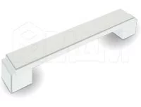 RITTO Ручка-скоба 256мм белый глянец с шлиф. гранями: US48R16/256