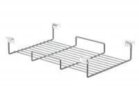 Подвесная полка без бортиков, ширина 400