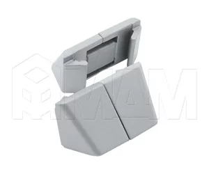 SLIM фиксатор универсальный для стеклянных и деревянных полок, компл. на 1 полку: SL3522