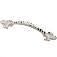 GTV: Ручка ROYAL3 L-096, белый/золото: UZ-ROYAL3-96-10-03