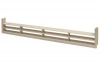 Вентиляционная решётка для цоколя, цвет бежевый