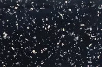 129.SPC Столешница 4200х600х38,8 Искра черная глянец (кат.B.1)