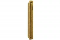 Ручка врезная, отделка бронза натуральная